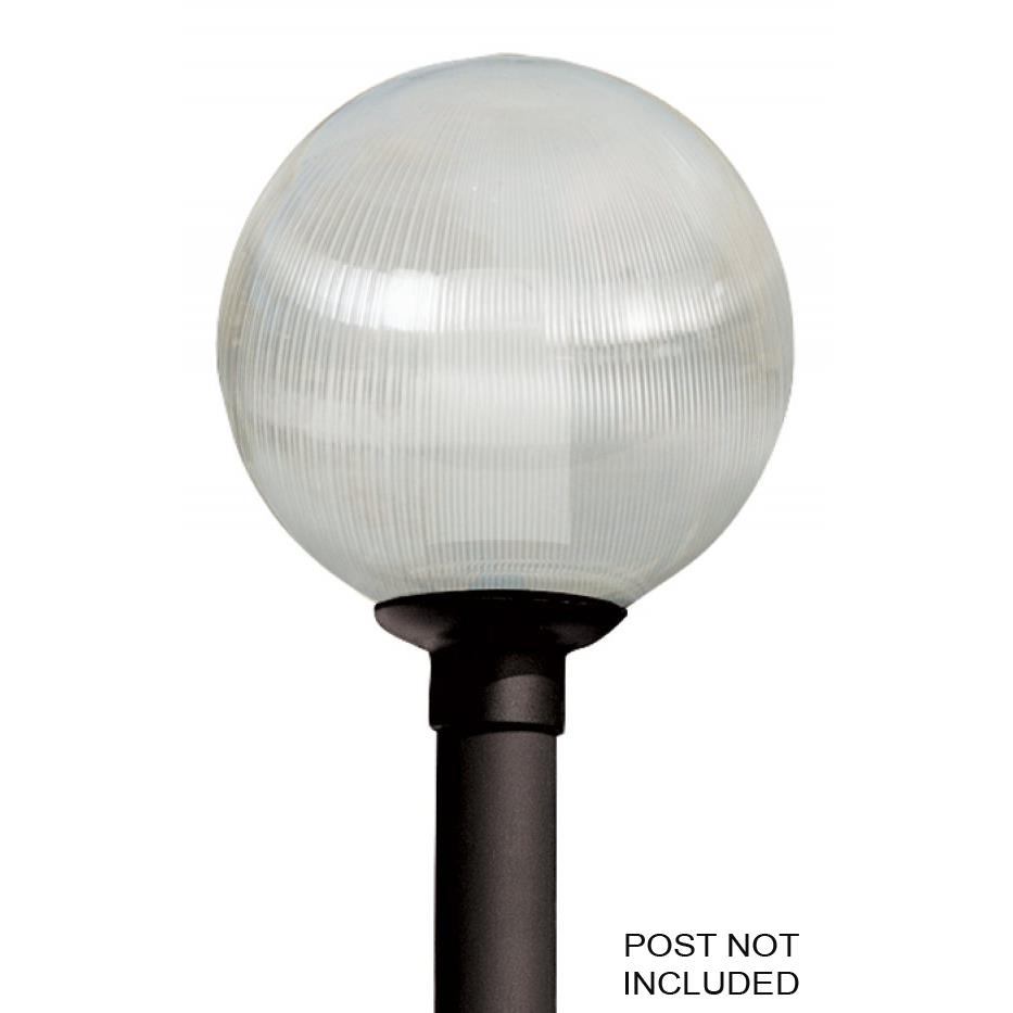 Wave Lighting 2001-WP Globe & Acorn Post Top in White